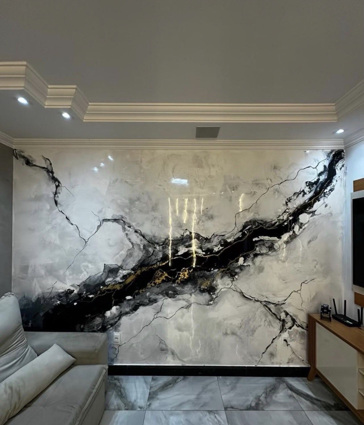 Nero Vein Statement Wall